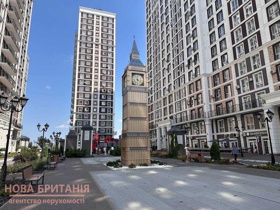 Орнда НОВОЇ, СУЧАСНОЇ 1к квартири 41м2 будинок Лінкольн ЖК Нова Англія