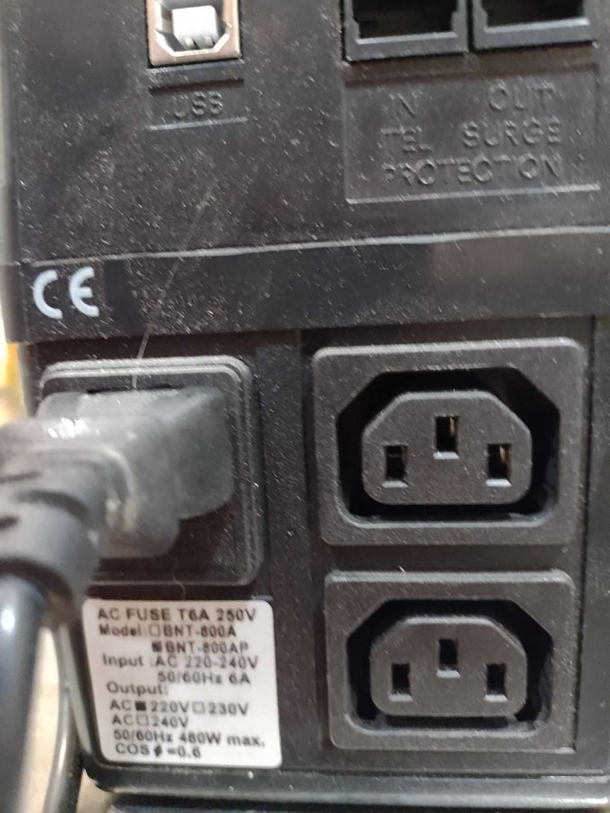 Powercom AC fuse T6A Джерело безперебійного живлення