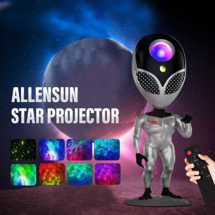 Projector de luz Alien Galáxia