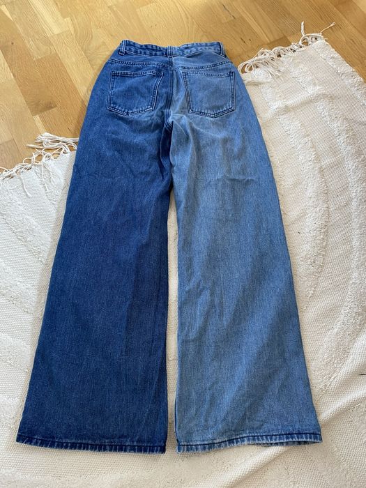 jeansy z Shein, rozmiar xs