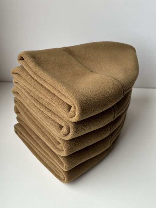 Теплі флісові шапки опт та розріб | Шапка фліс чорна | Шапка синя