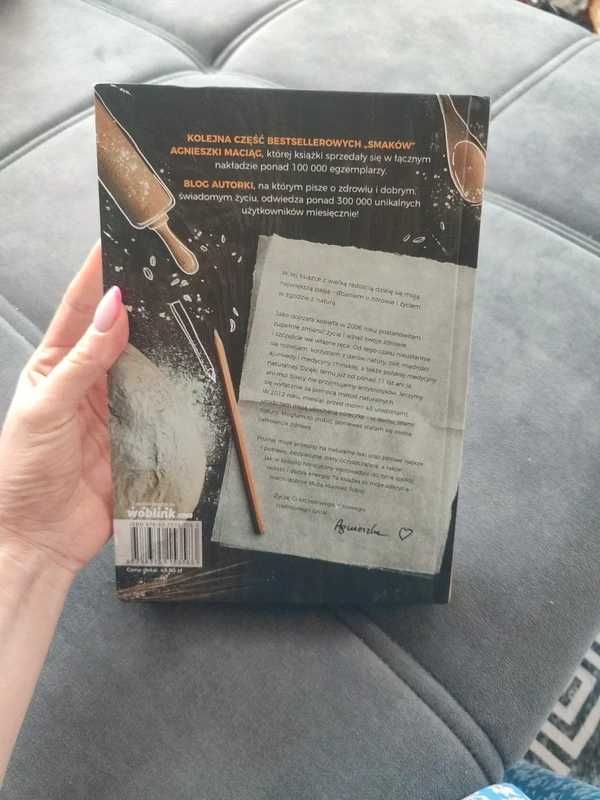 książka smak zdrowia, Autor: Agnieszka Maciąg