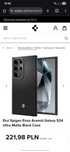 Etui Spigen Enzo Aramid Galaxy S24 Ultra Matte Black Case
