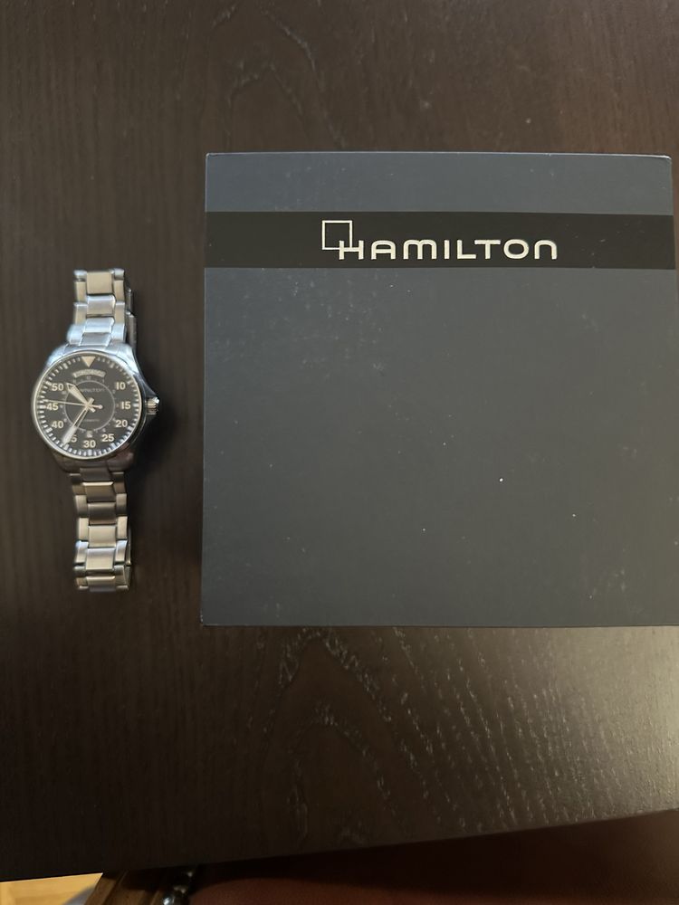 Relógio Hamilton Khaki Aviaton Pilot Day Date