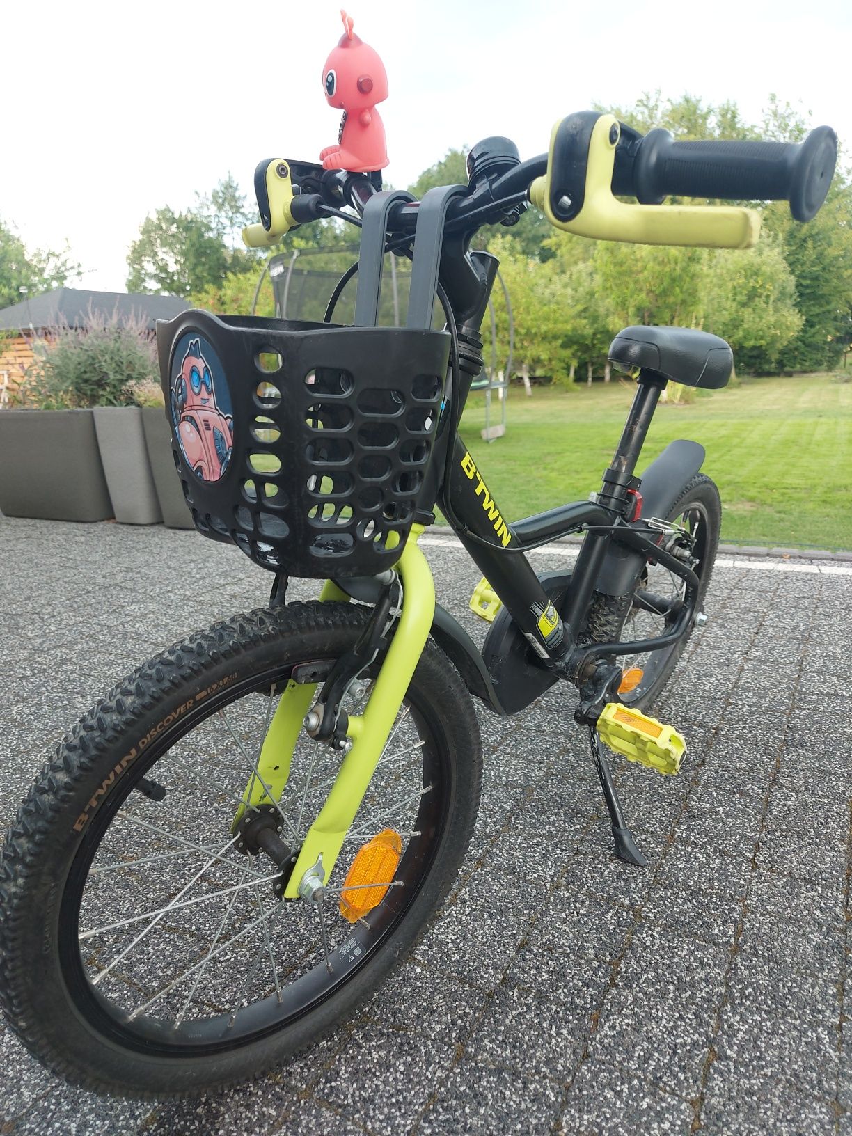 Rower dziecięcy BTWIN, 16 cali, czarny