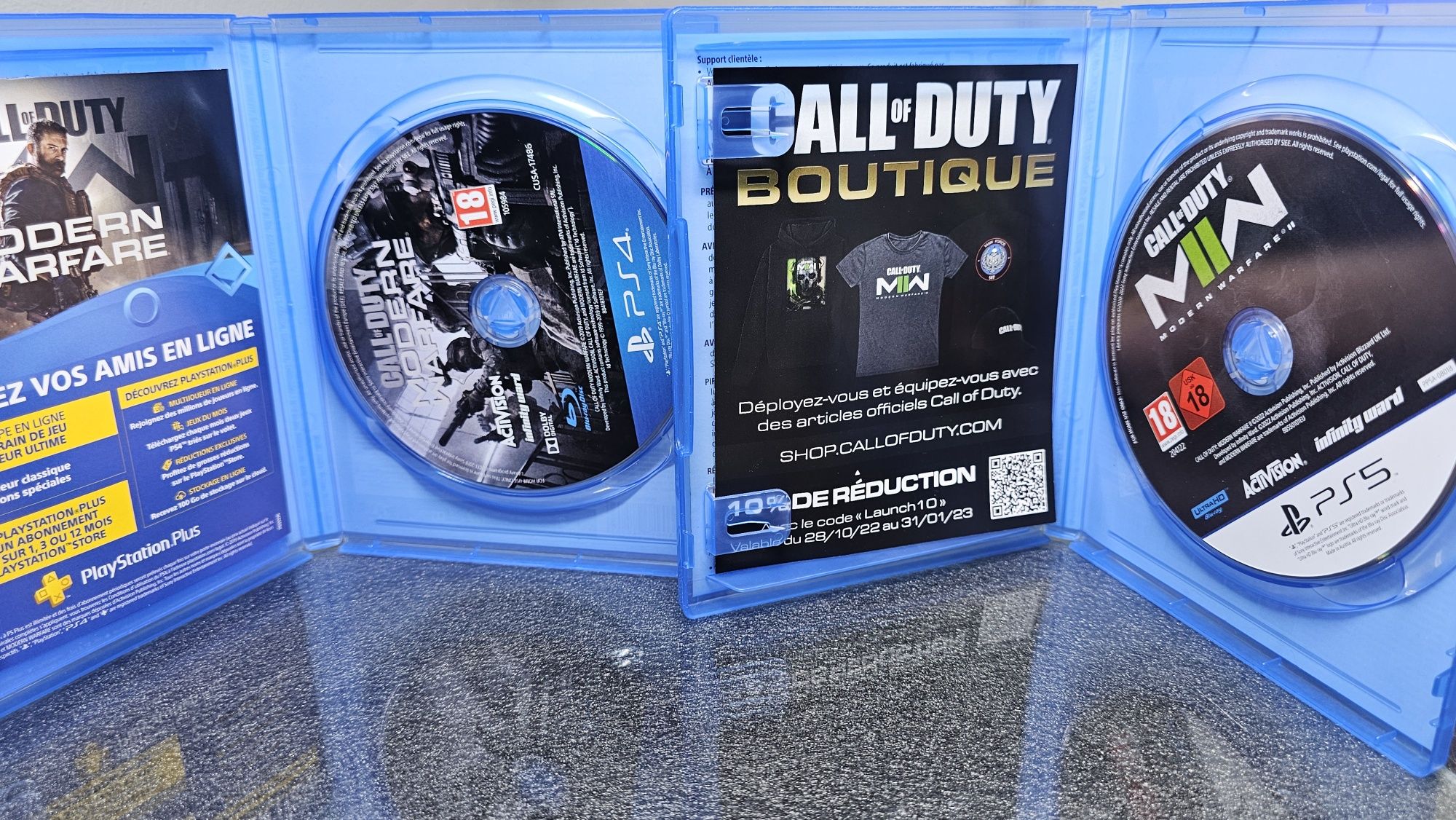 2X Call of Duty Modern Warfare I II 1 2 PS5 PlayStation 5