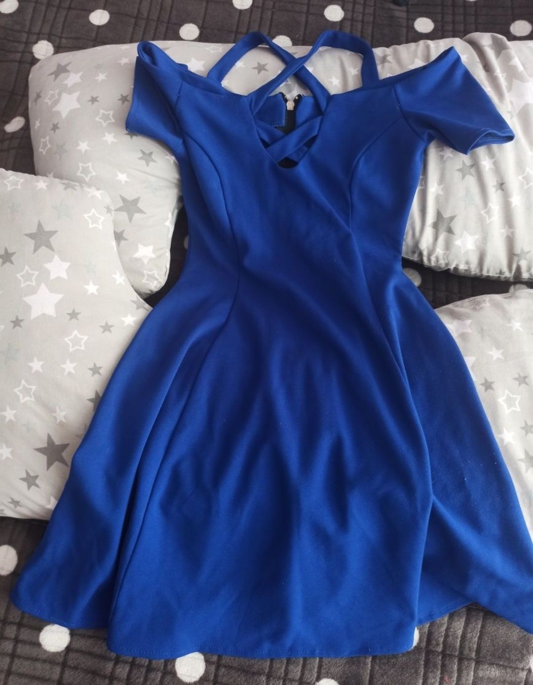Плаття синє, сукня, літній сарафан