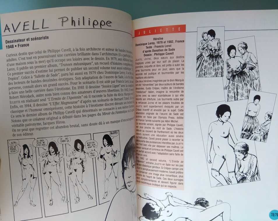 Encyclopédie de la Bande Dessinée Érotique - capa dura, 300 páginas