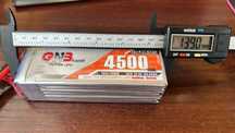 Акумулятор GNB 4500 mAh 22,8В 70С XT60