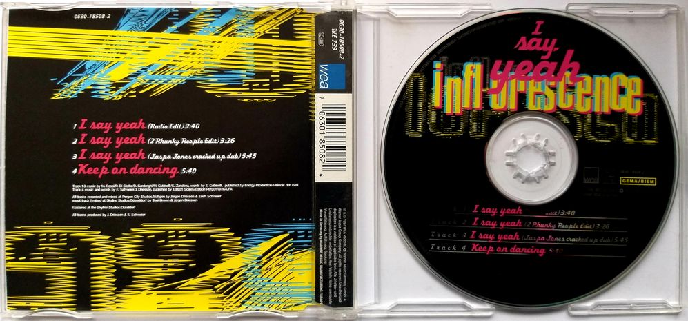 CDs I Day Yeah Infl Orrscence 1997r