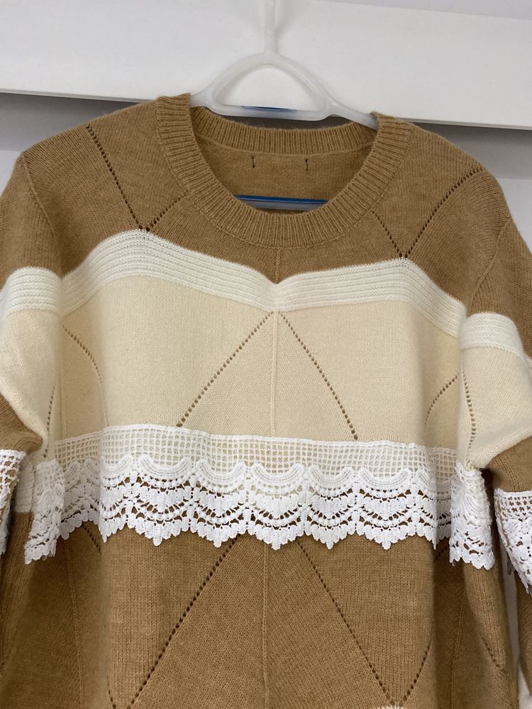 Sweter Cocomore beż/krem