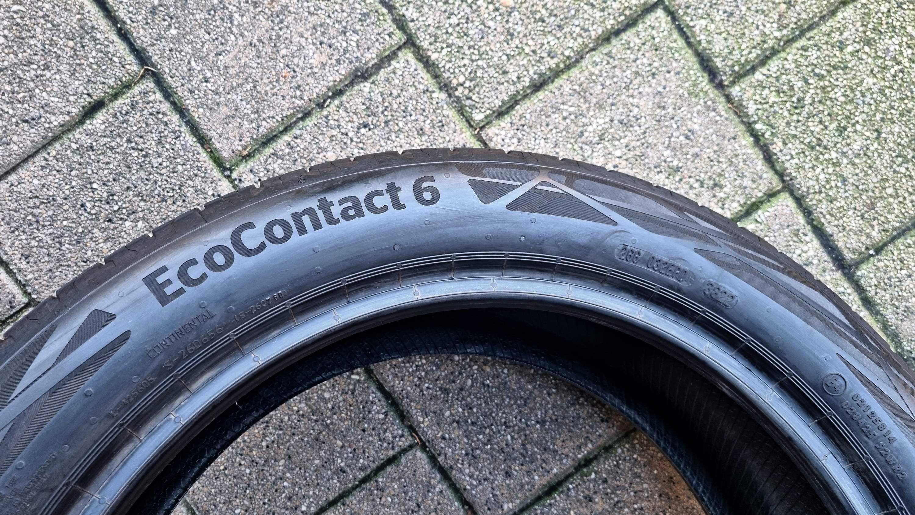 Continental EcoContact 6 215/50R18 96V XL Rok 2022.38 - Nowe