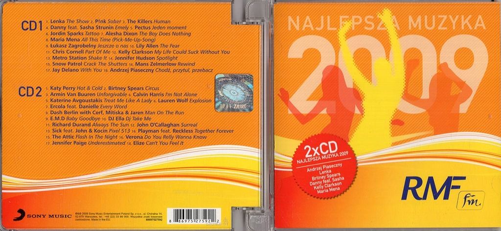 RMF FM Najlepsza Muzyka 2009 - 2CD
