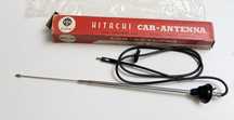 Antena samochodowa teleskopowa retro lata 60 Hitachi RO-30