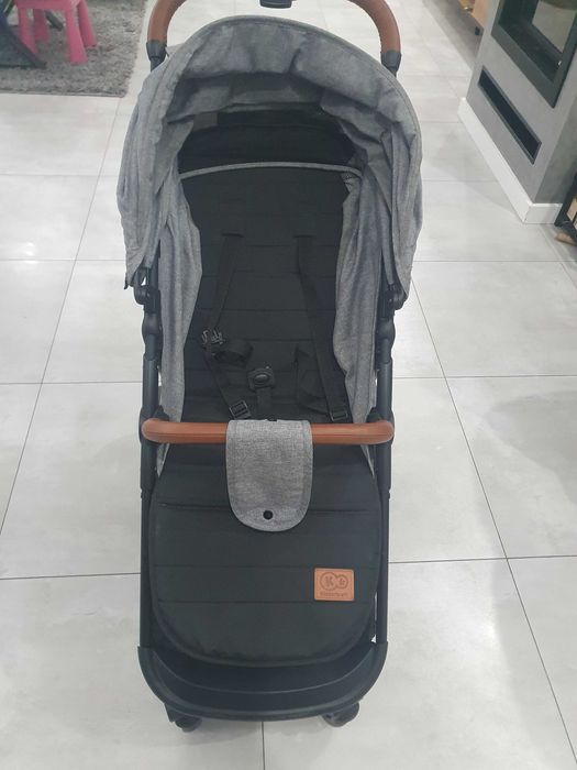 Wózek spacerowy Kinderkraft GRANDE PLUS szary