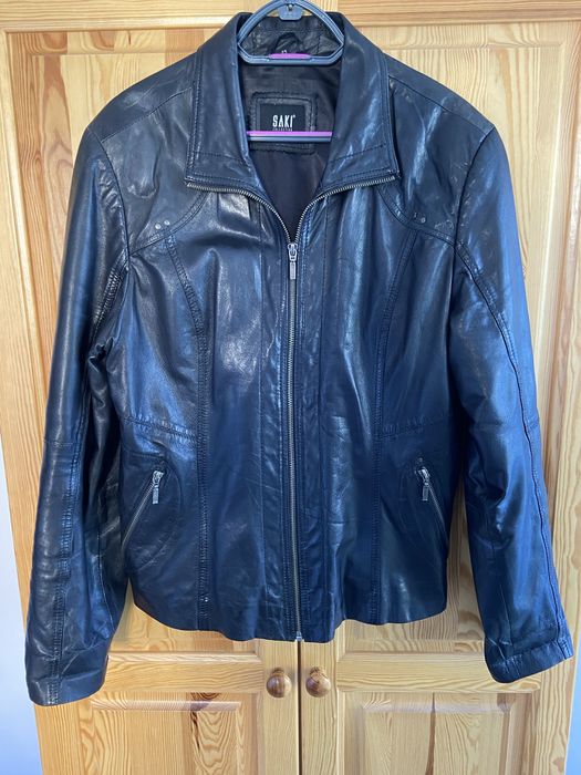 Kurtka skorzana damska marki  Saki  Collection .
