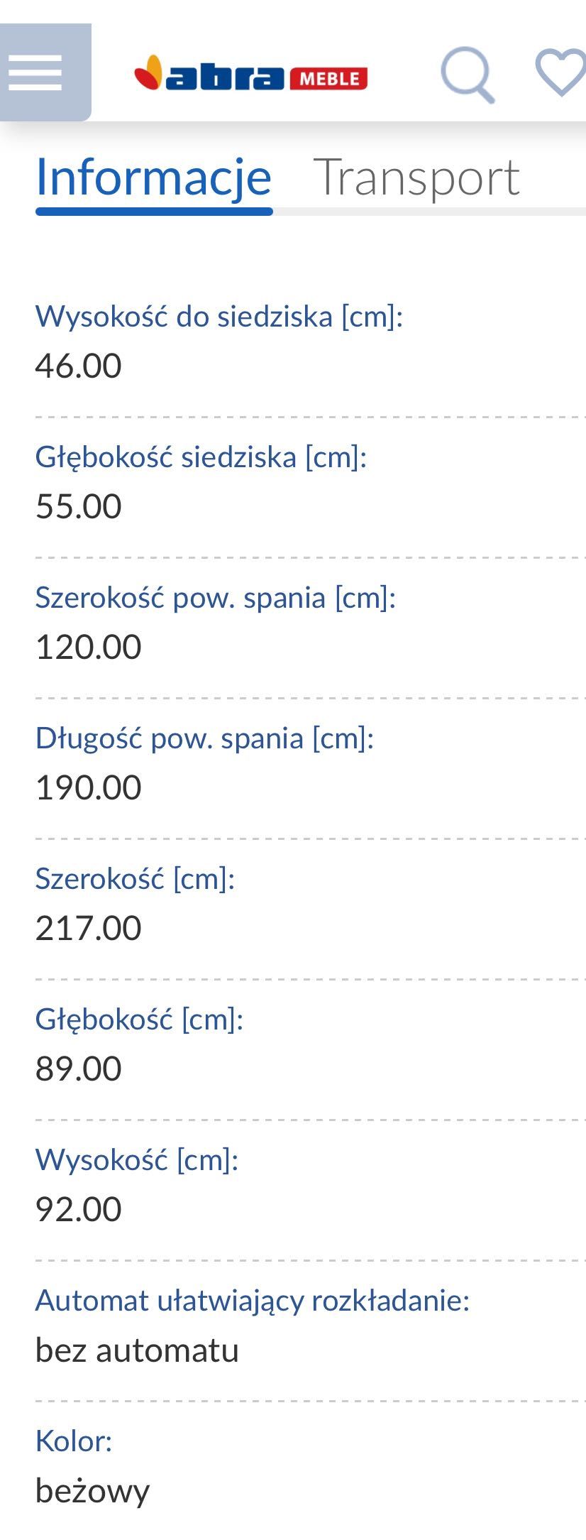 Komplet wypoczynkowy