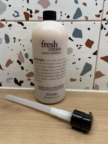 Philosophy fresh cream warm cashmere 3w1 szampon, żel pod prysznic