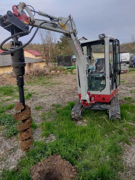 Prace Ziemne/ Minikoparka /Wiertnica/wywrotka