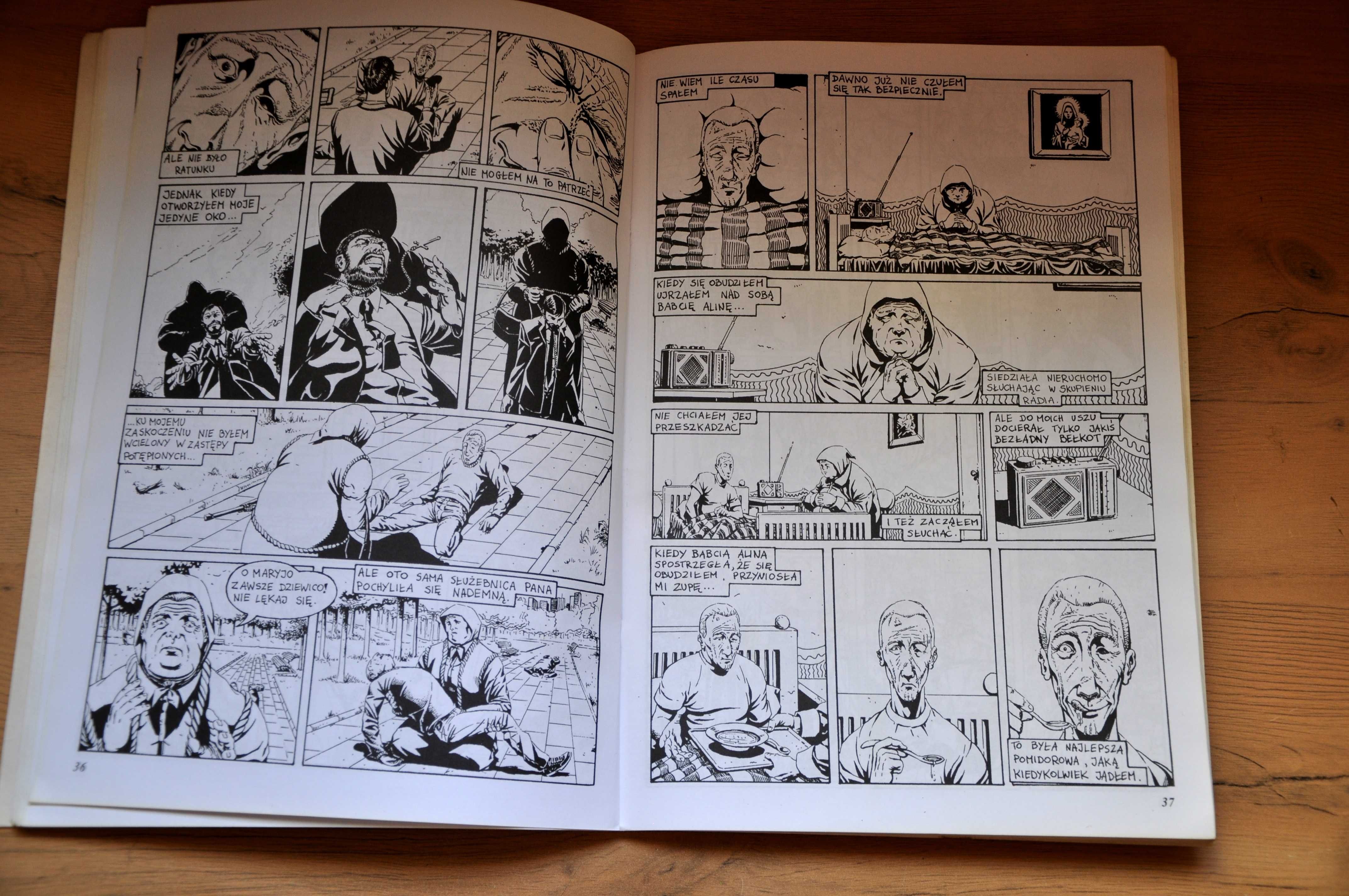 Zestaw 2 komiksów.Strefa komiksu Pomidorowa+Plemię cienia 3
