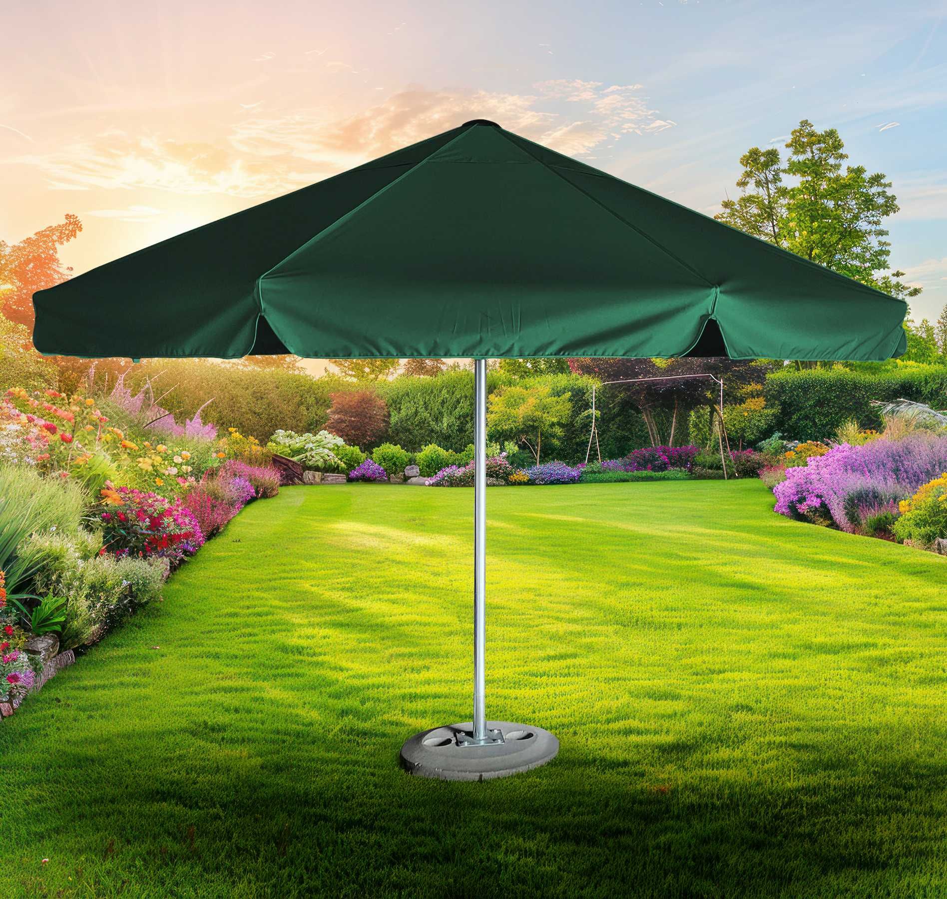 Parasol Ogrodowy Duży Barowy Piwny 3m - 4.5m 400cm 450 cm 100kg POLSKI