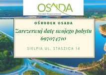 Domki letniskowe w Sielpi