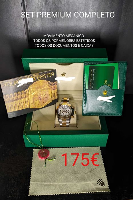 Relógios automáticos mecânicos luxo