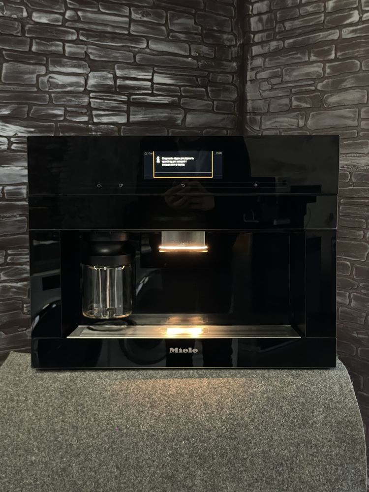 Самий топ!Вбудована Кавомашина Miele CVA 7840 OBSW | Чорний Обсидіан!