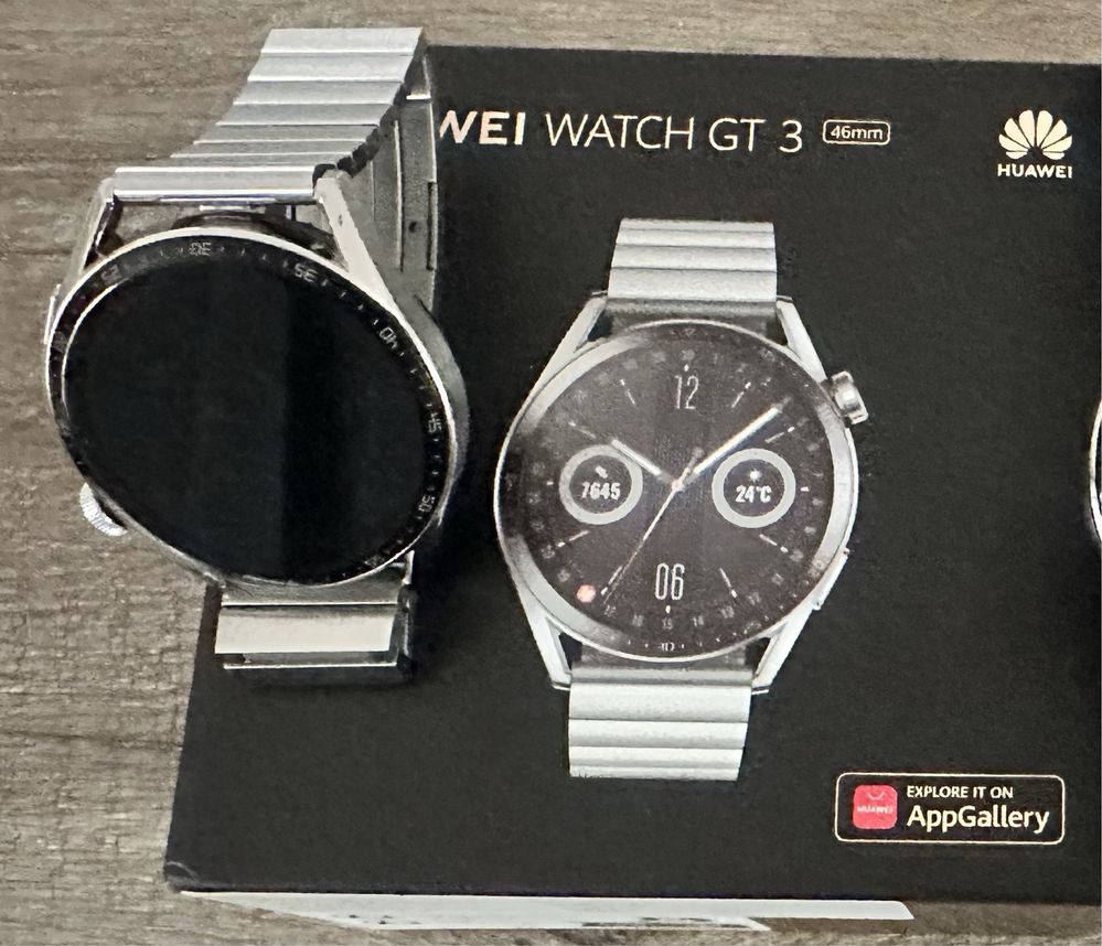 Huawei watch 3 elite stalowy 46mm