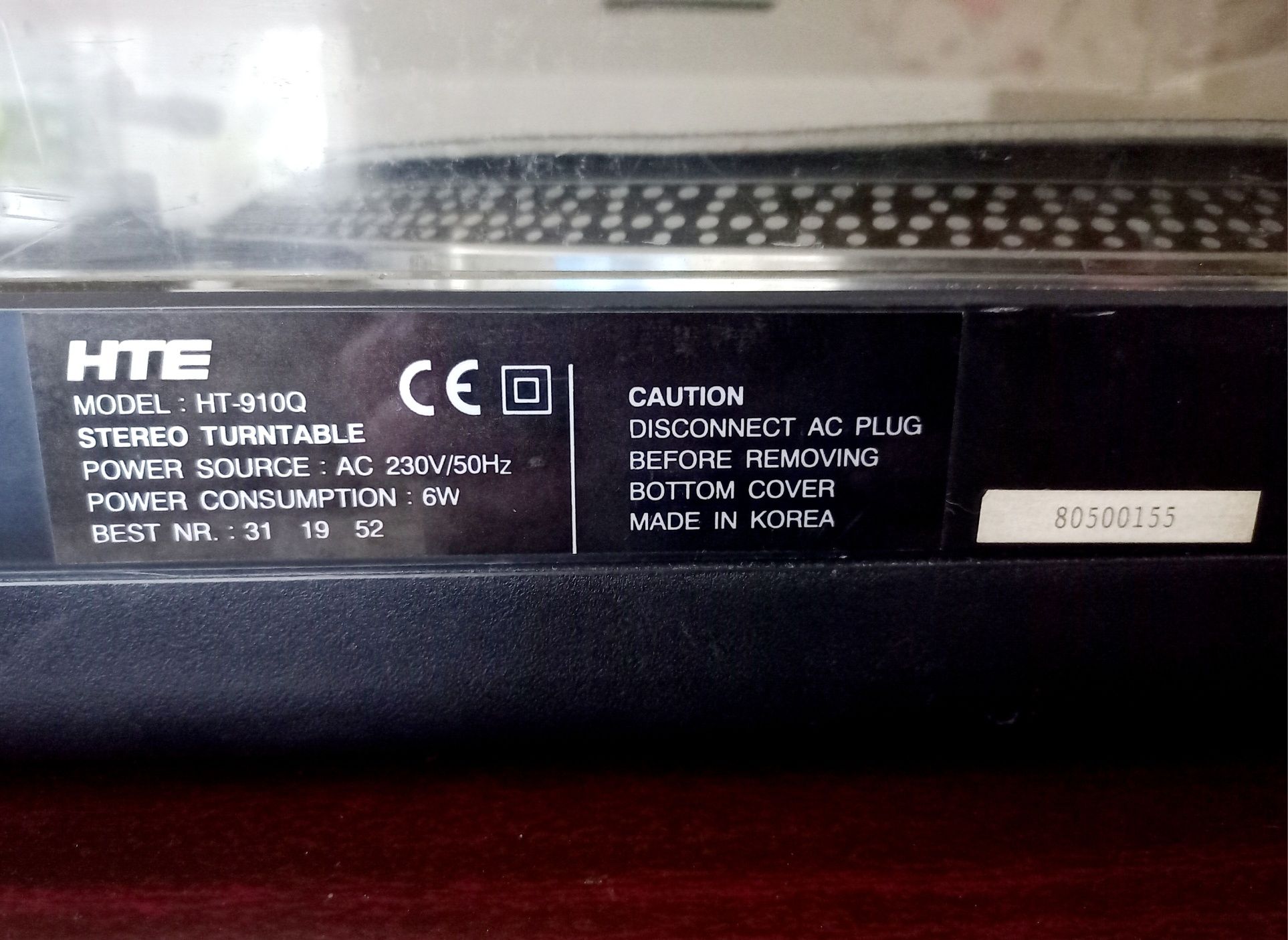 Adapter HTE, model: HT-910Q