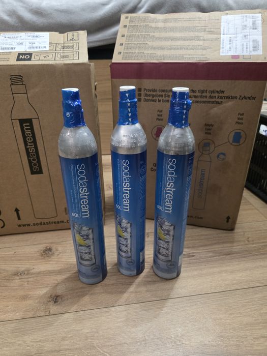 Sodastream nabój nowy pełny niebieski 2 sztuki