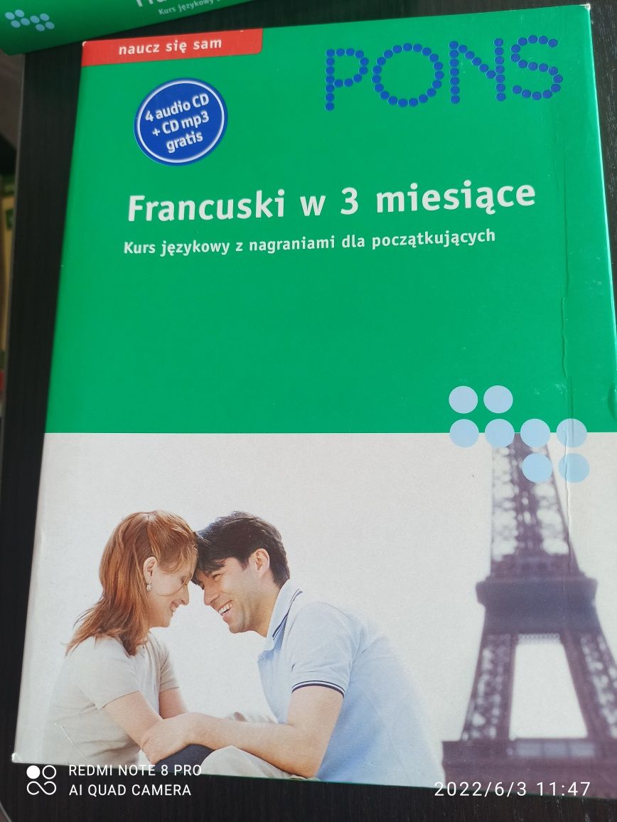 Francuski w 3 miesiące kurs językowy dla początkujących