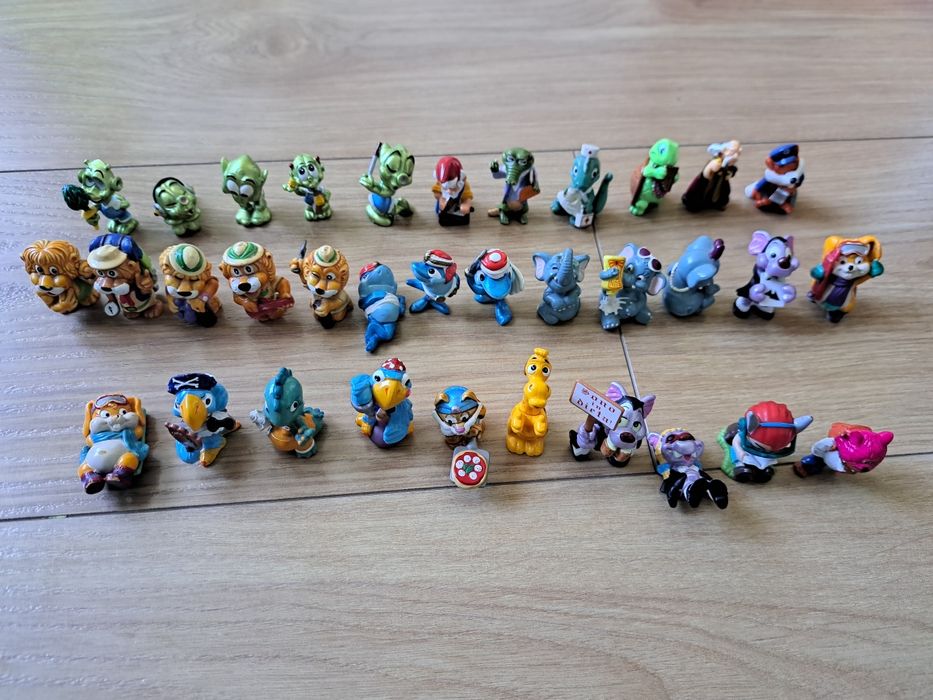 Figurki z Kinder niespodzianka 34 szt.