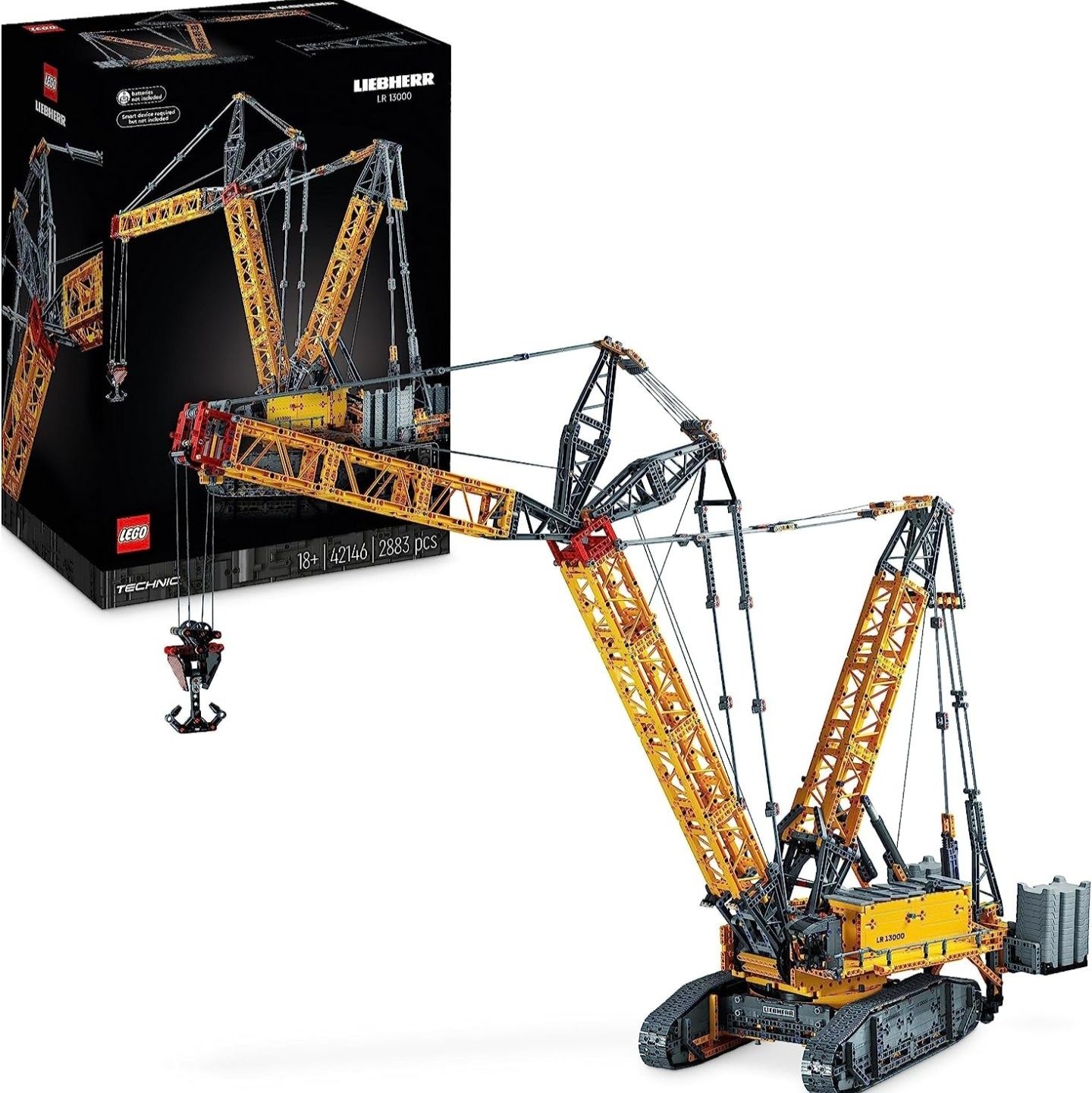 Lego Technic 42146 - Guindaste de Lagartas Liebherr LR 13000