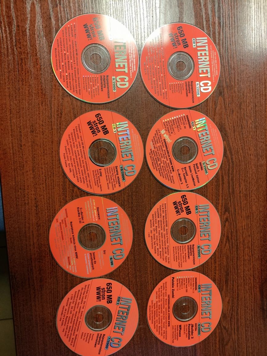 Stare Płyty z czasopism Internet CD 2000 rok Chip CD 10/99