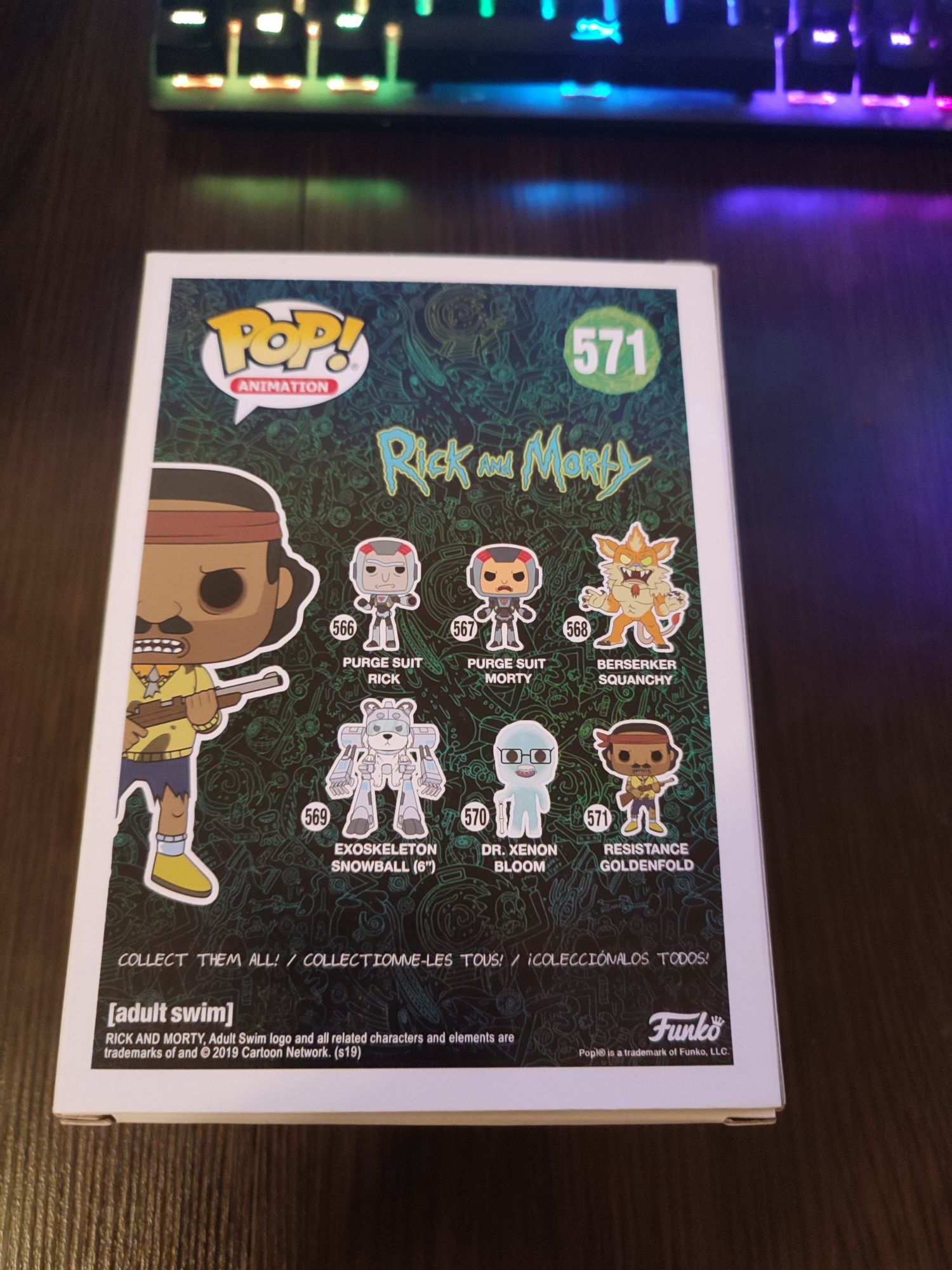 Figurka funko pop Resistance golden fold Rick and Morty