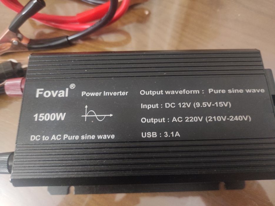 Продається інвертер Foval 1500W
