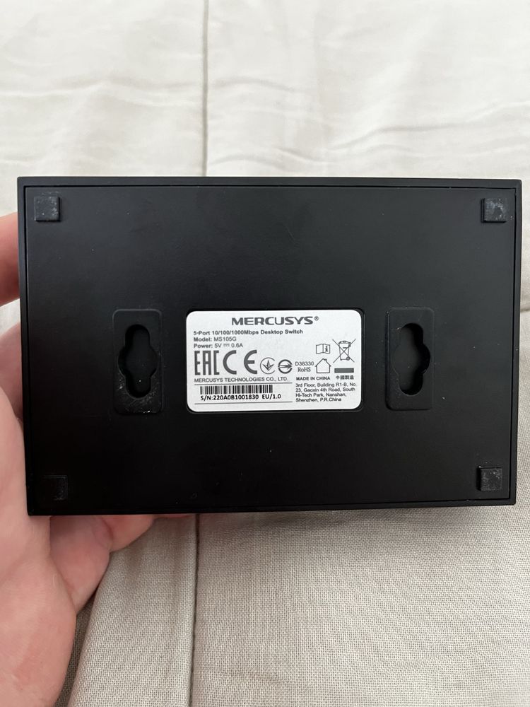 Switch Gigabitowy Mercusys - 5-cio portowy