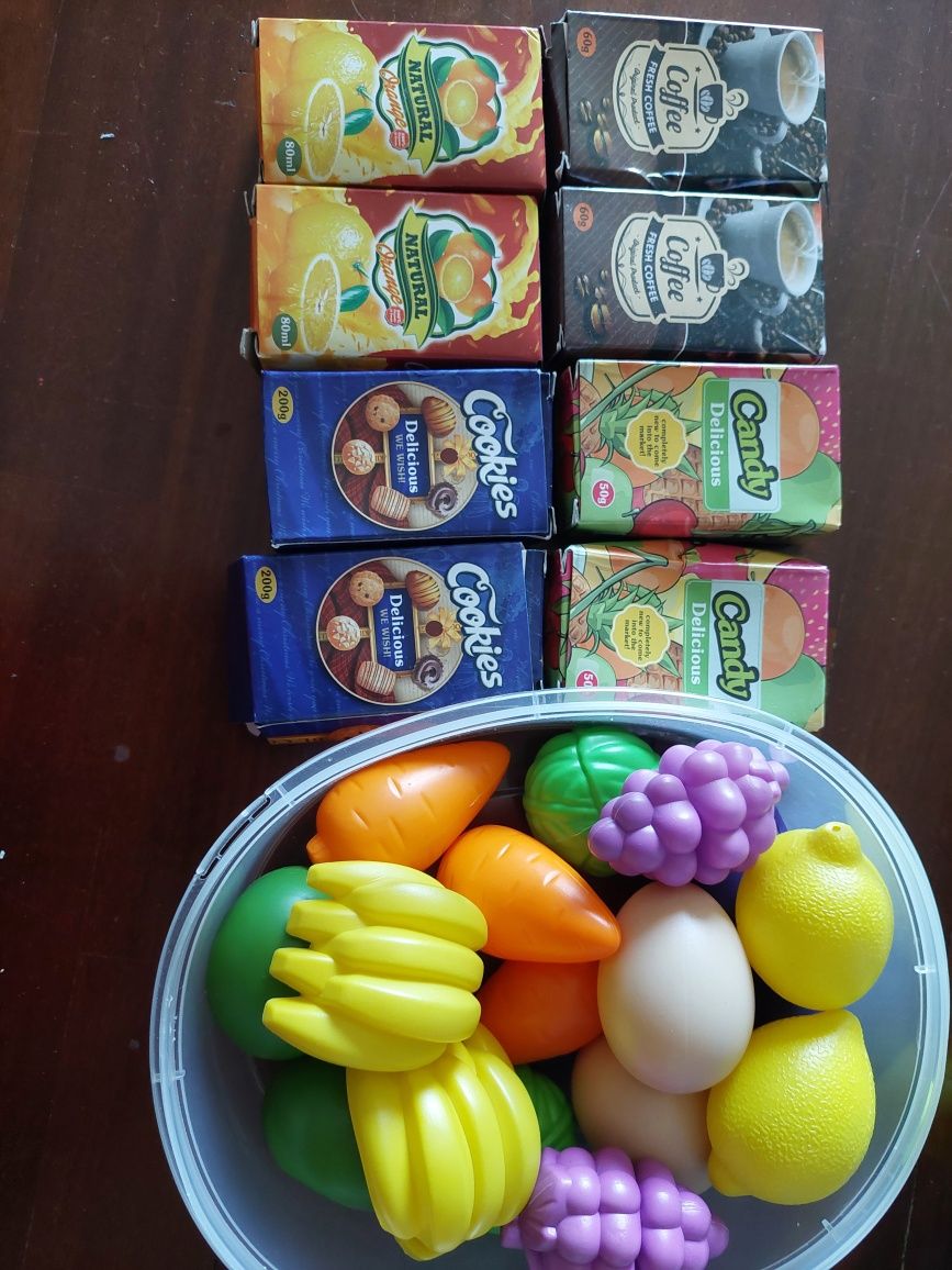 Carrinho de compras de brincar