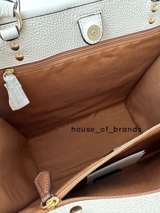 COACH Dempsey Tote Женская кожаная сумочка тоут жіноча сумка шопер