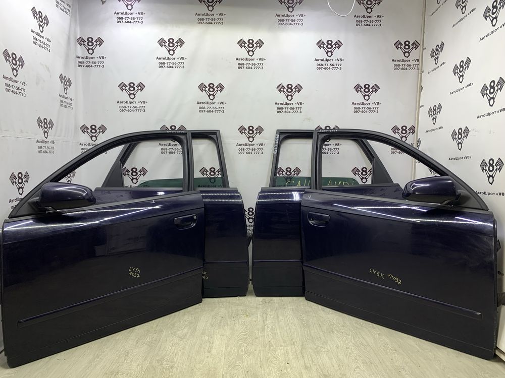 Двері Audi A4 B7 седан універсал дверка ауді а4 б7 LY5K передні задні