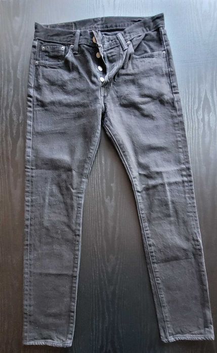 Levis 501 S 30/30 czarne męskie