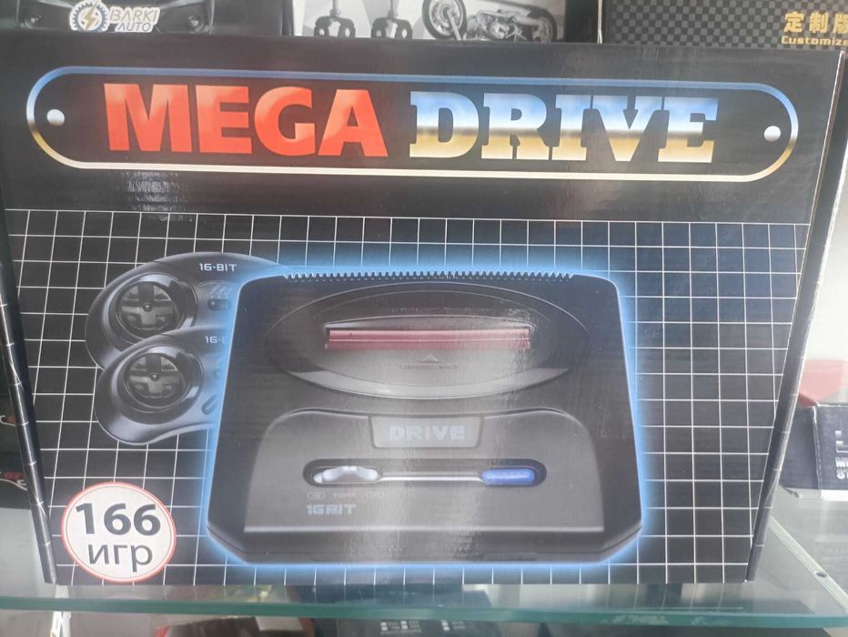 Игровая Приставка 16bit MEGA Drive (166 разных игр)