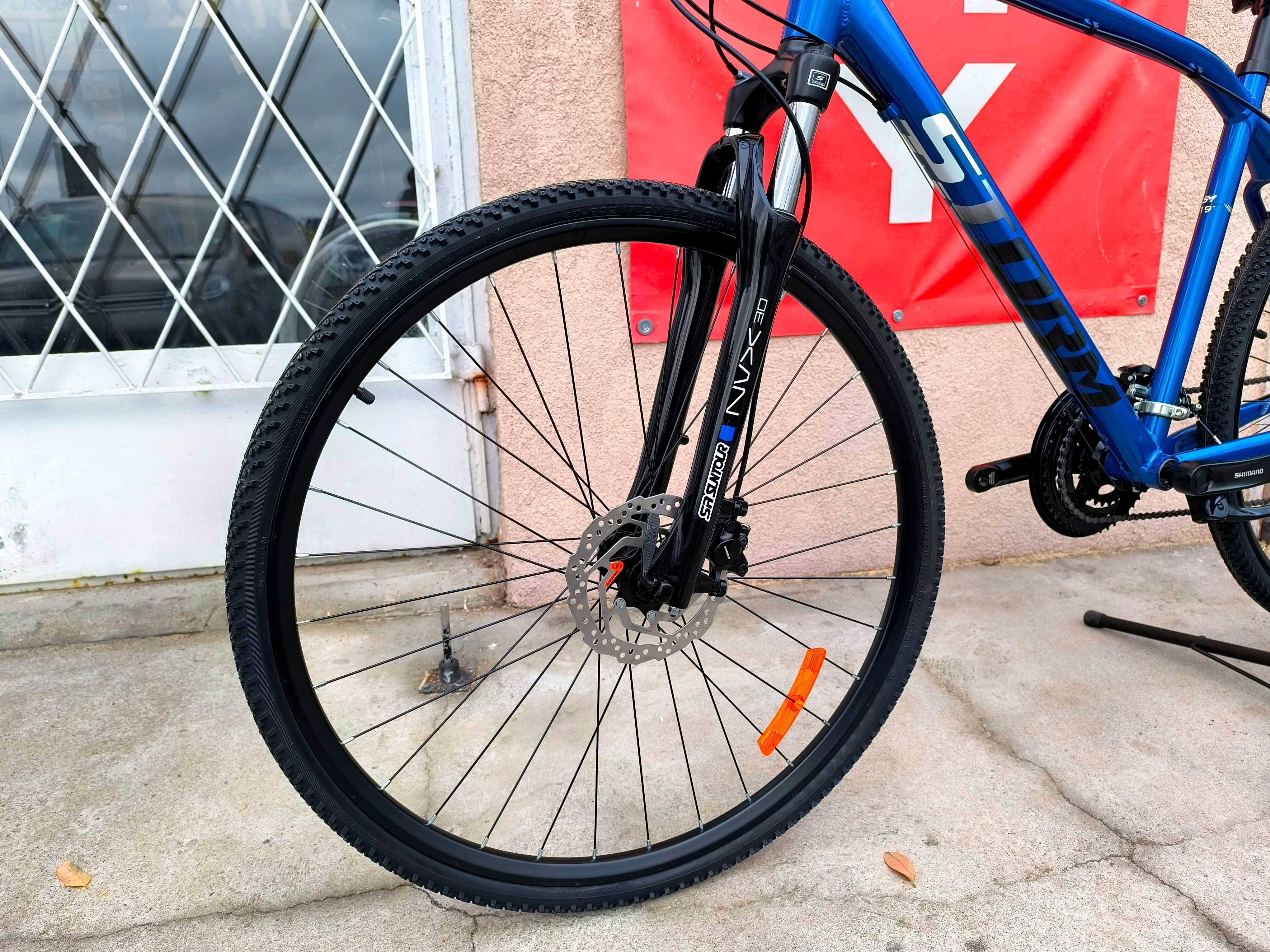 NOWY STORM CROSS AERO 4.0 Man Roz. 19" *Koła 28* HYDRAULIKA Crossowy!