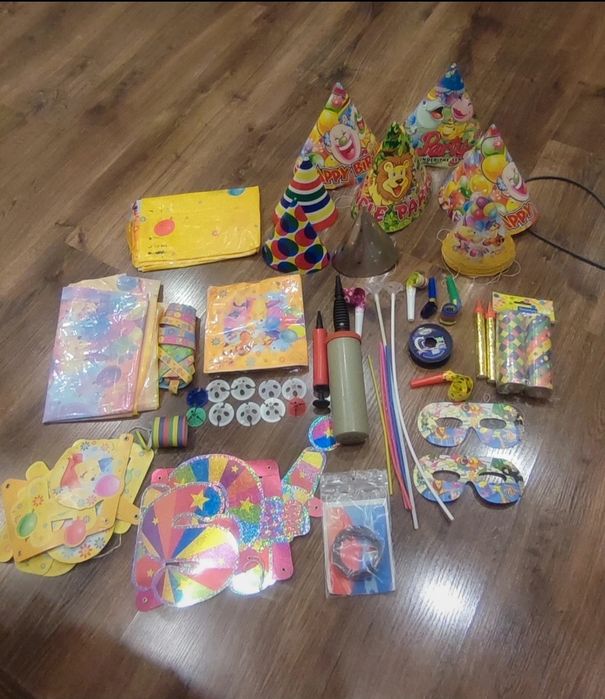 Duży zestaw urodzinowy dla Dzieci