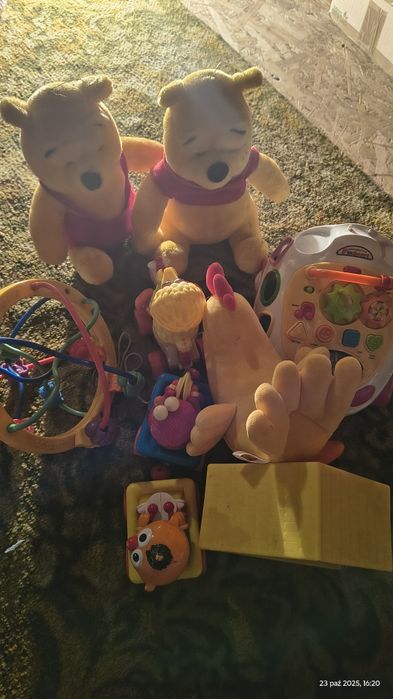 Zabawki pluszaki i edukacyjne komplet numer 1