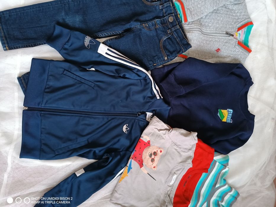 Пакет фирменных вещей для мальчика на 3-4 года одежда в садик