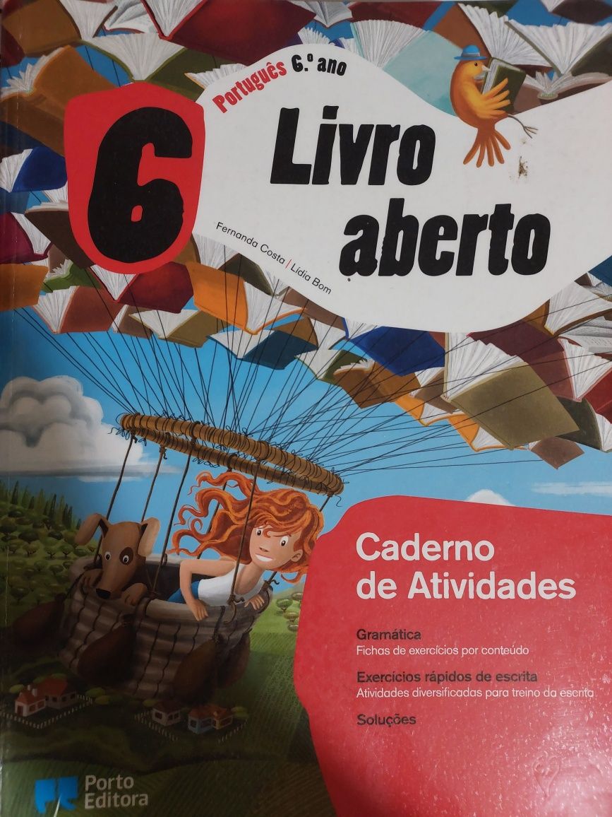 Caderno atividades Português 6ano