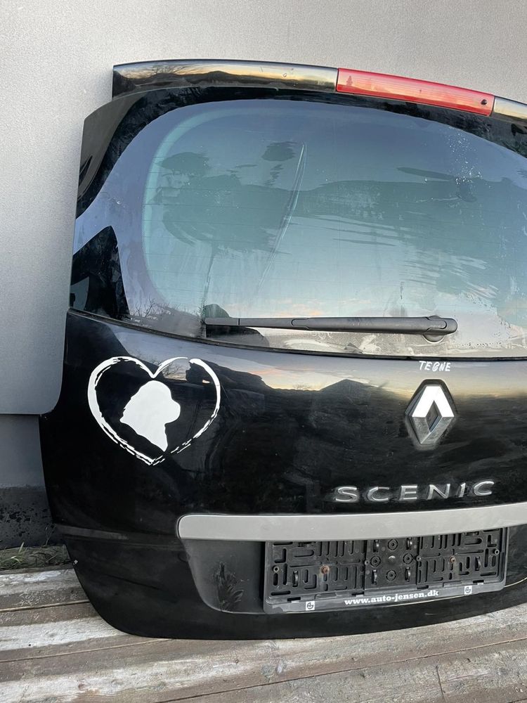 Ляда Кришка Багажника Кляпа Рено Сценік 3 Renault Scenic 3 2009-2015