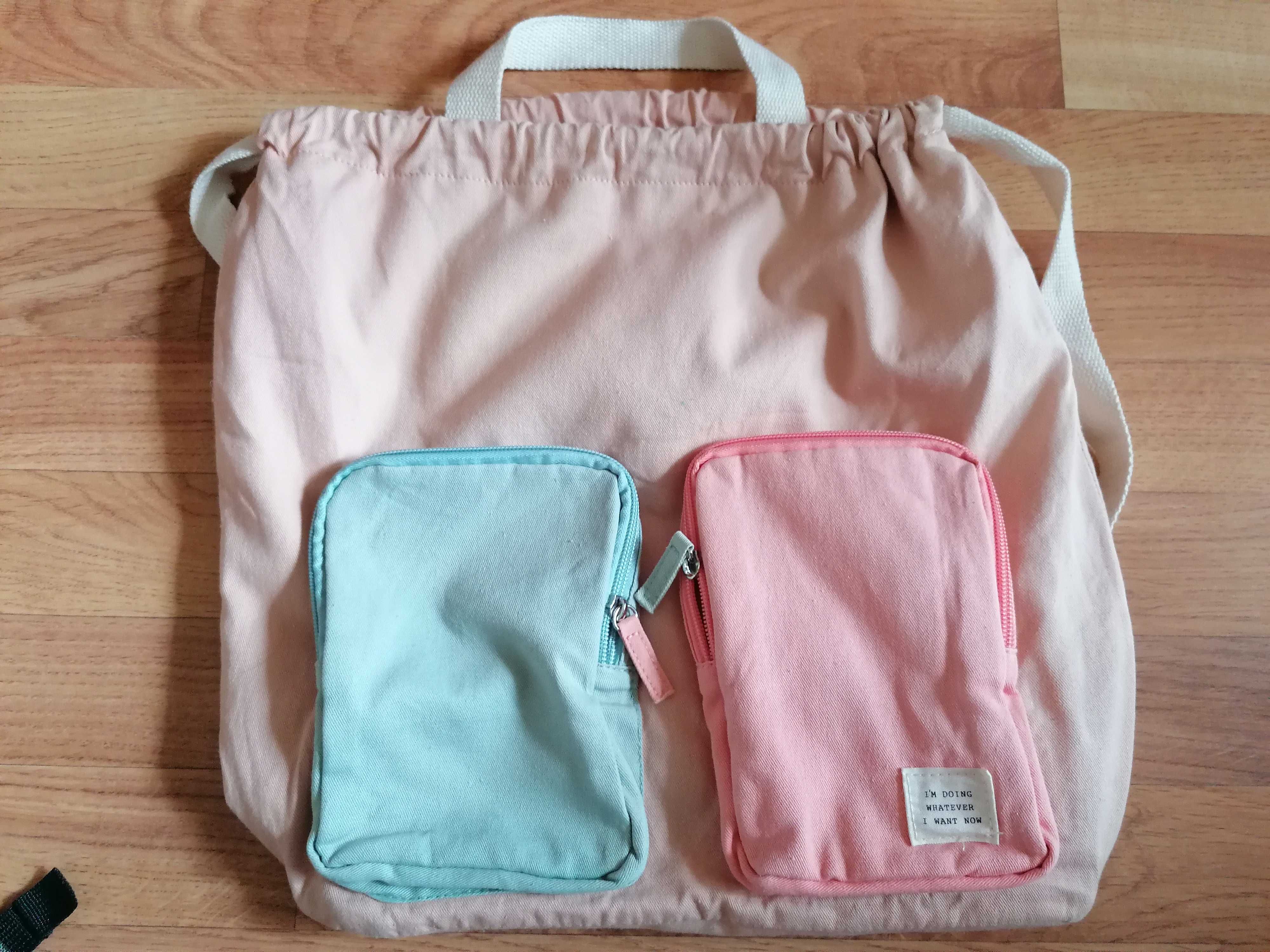 Plecak Dechatlon 10l + Reserved plecak worek, dziewczynka